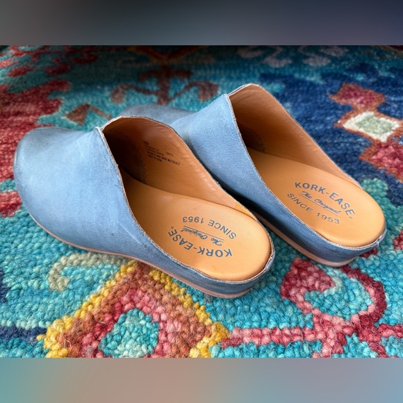 KORK-EASE Para Mule 9- denim blue leather. Worn twice. Beautiful and comfy! - Picture 5 of 5
